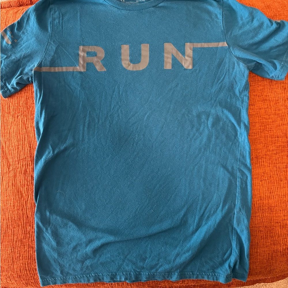 Nike Blue RUN Graphic T-Shirt